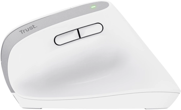 Mysz Trust Bayo+ Ergo Wireless/Bluetooth White (TR25399) - obraz 3