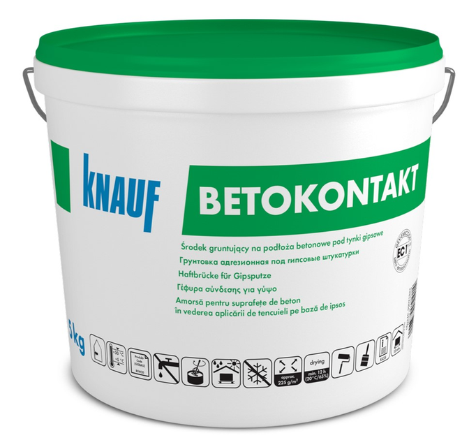 Ґрунтовка Knauf Betocontact 5 кг (4006379051014) - зображення 1