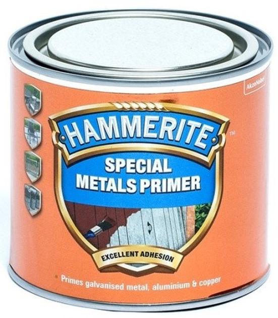 Grunt do metalu grunt Hammerite Primer Color Metal 0.5L Red (5011867036830) - obraz 2