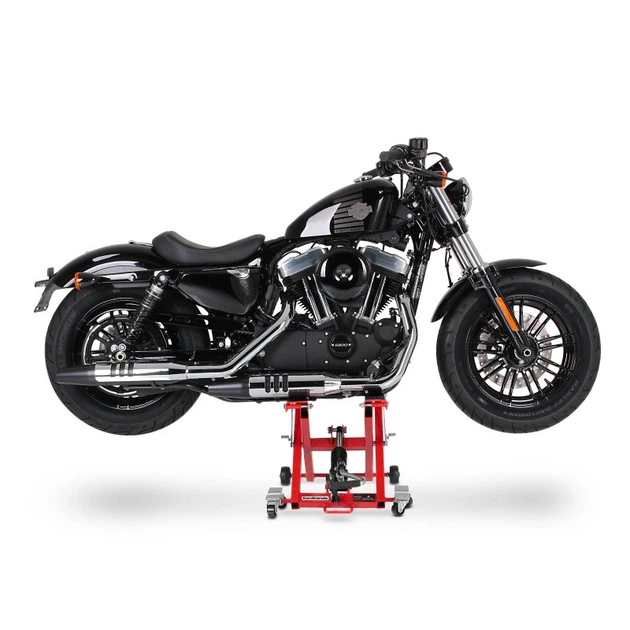 Підйомник гідравлічний Harley Davidson Electra Glide Ultra Classic ConStands Mid-Lift XL червоного кольору - Фото 3 Підйомник гідравлічний Harley Davidson Electra Glide Ultra Classic ConStands Mid-Lift XL червоного кольору - изображение 3