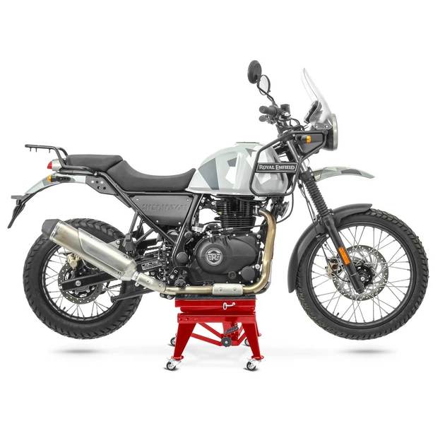 Мотоциклетний домкрат Enduro ConStands Cross-Lift XL Мотокросовий ножичний підйомник з колесами червоний (копія) - изображение 4