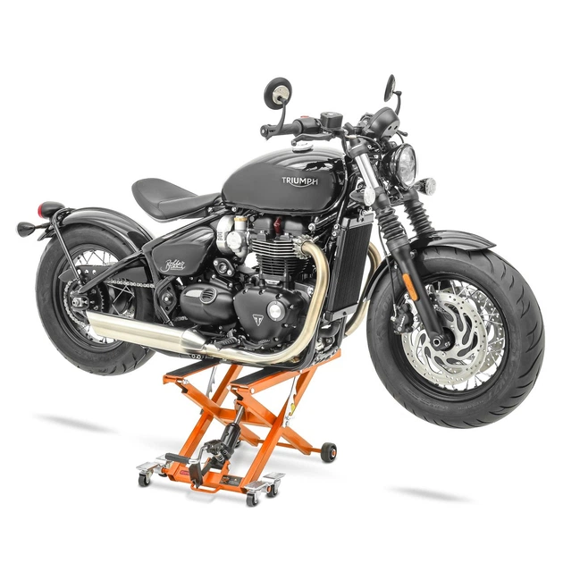 Підйомна гідравлічна платформа Harley Davidson Road King Classic ConStands Mid-Lift XL помаранчева - изображение 8