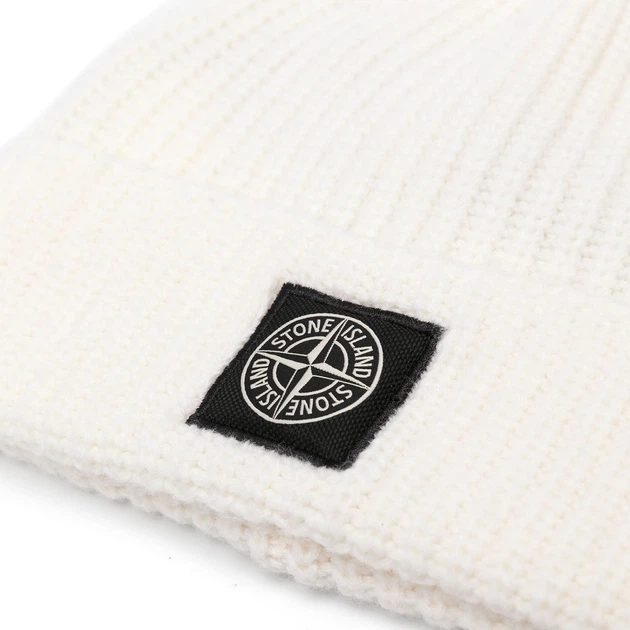 Шапка Stone Island Beanie Beige 8115N10B5-V0097 MISC - Фото 2 Шапка Stone Island Beanie Beige 8115N10B5-V0097 MISC - изображение 2