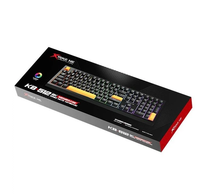 Проводная игровая клавиатура Xtrike Me KB-512 с RGB подстветкой - Фото 2 Проводная игровая клавиатура Xtrike Me KB-512 с RGB подстветкой - изображение 2