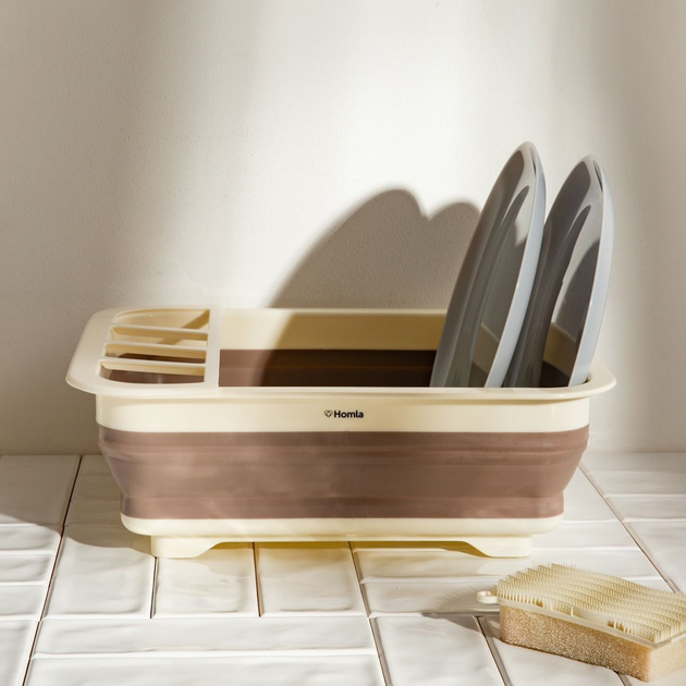 Сушарка Homla Easy Clean для посуду 36x31 см (5906496723773) - зображення 8