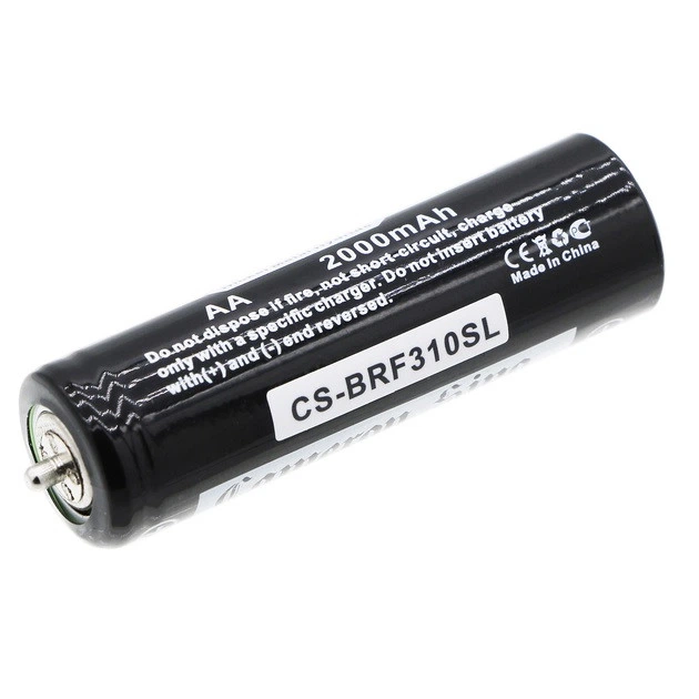Акумулятор для бритви/тримера Braun Cameron Sino CS-BRF310SL AA+2pins 1.2V 2000mAh Ni-Mh - зображення 3