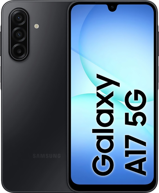 Smartfon Samsung Galaxy A17 5G 4/128GB Black (SM-A176BZKAEUE) - obraz 1