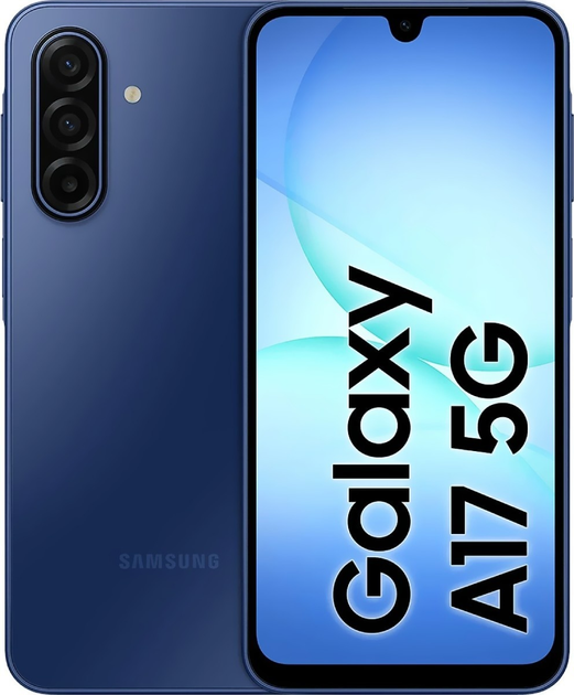 Smartfon Samsung Galaxy A17 5G 4/128GB Blue (SM-A176BZBAEUE) - obraz 1