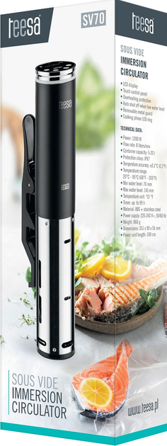 Cyrkulator do gotowania Sous vide Teesa SV70 (TSA8048) - obraz 5