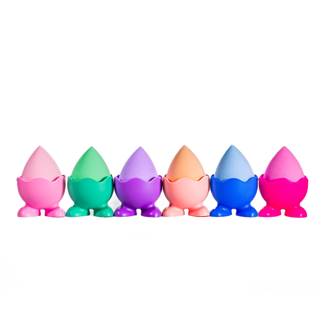 Спонж для нанесения макияжа Puffy капля на силиконовой подставке - Фото 6 Спонж для нанесения макияжа Puffy капля на силиконовой подставке - изображение 6