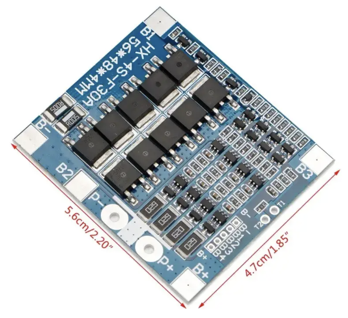 Плата защиты BMS 4s 30А LiFePO4 c балансировкой - изображение 4