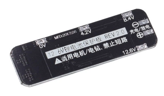 BMS 3s 20А Контроллер V2.0 (плата защиты) Li-ion аккумуляторов 18650 с балансировкой - Фото 4 BMS 3s 20А Контроллер V2.0 (плата защиты) Li-ion аккумуляторов 18650 с балансировкой - изображение 4