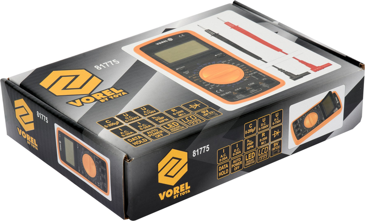 Multimetr cyfrowy VOREL 81775 - obraz 4