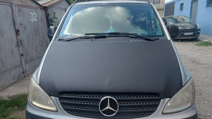 Чехол капота (кожзаменитель) для Mercedes Vito W639 2004-2014 гг - Фото 4 Чехол капота (кожзаменитель) для Mercedes Vito W639 2004-2014 гг - изображение 4