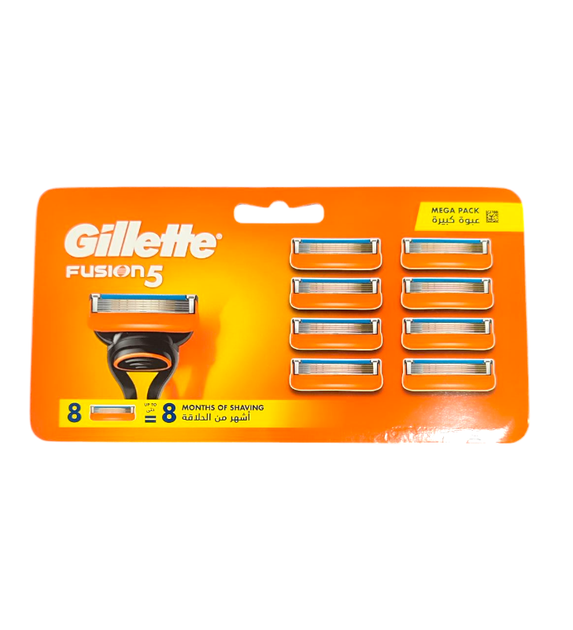 Картриджі Gillette fusion 5 8 шт 9864 - Фото 1 Картриджі Gillette fusion 5 8 шт 9864 - зображення 1