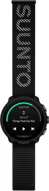 Smartwatch Suunto Run All Black z paskiem tekstylnym (6417084212603) - obraz 7