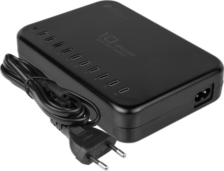 Док-станція Good Connections USB Desktop Fast Charging Station 200W 10Port (PCA-D007S) - зображення 3