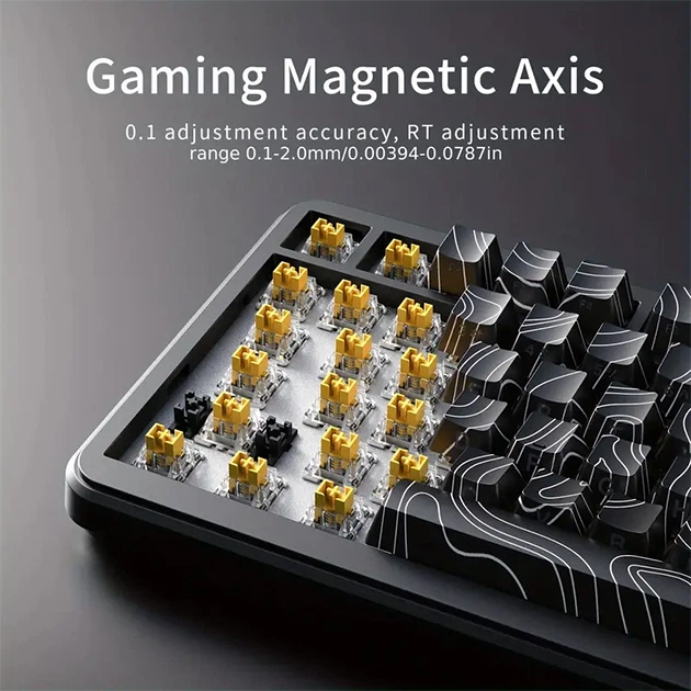 Клавіатура AJAZZ AK 820 MAX / Magnetic / Contour RGB – фото