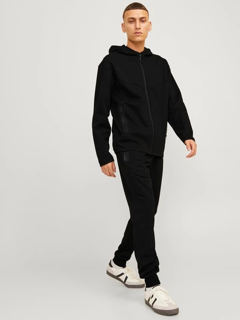 Штани чоловічі JACK & JONES 12261991 XL black - Фото 8 Штани чоловічі JACK & JONES 12261991 XL black - изображение 8