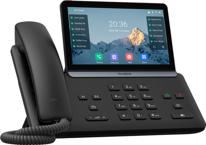 Telefon IP Yealink SIP-T87W Black (1301227) - obraz 2