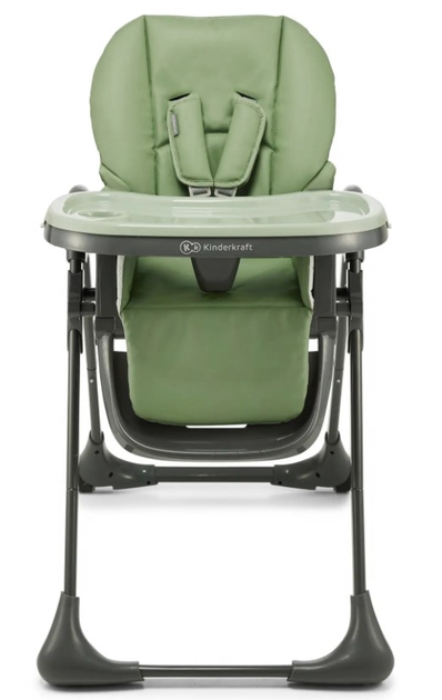 Krzesełko do karmienia Kinderkraft Tummie Green (KHTUMM00GRE0000) (5902533925032) - obraz 4
