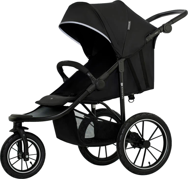 Wózek spacerowy KinderKraft Helsi 2 Black (KSHELS02BLK0000) (5902533926046) - obraz 1