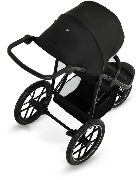 Wózek spacerowy KinderKraft Helsi 2 Black (KSHELS02BLK0000) (5902533926046) - obraz 4