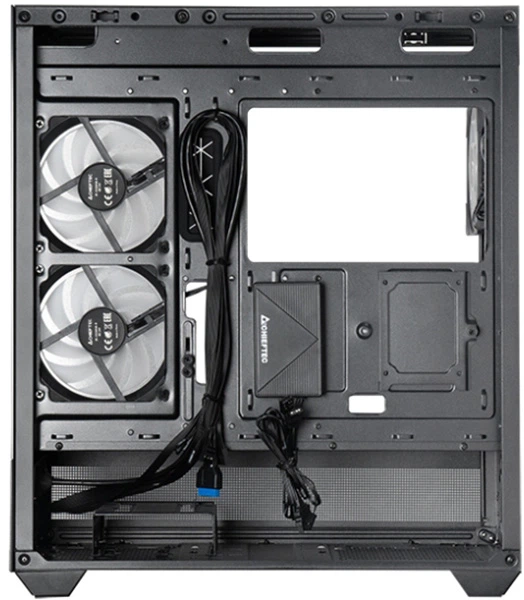 Obudowa Chieftec Vista Black (GT-01B-OP) - obraz 4