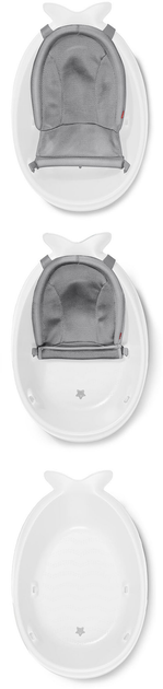 Wanienka Skip Hop Moby Wieloryb 70 × 48 × 29 cm Biała (9P466810) (195861772262) - obraz 6