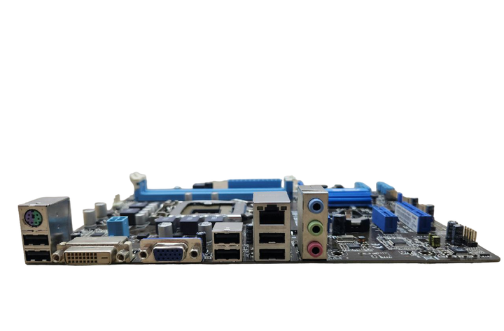 Материнская плата s1155 g2-3 Intel H61 GM (int video) 2*DDR3 Asus P8H61-MX mATX б/у - изображение 3