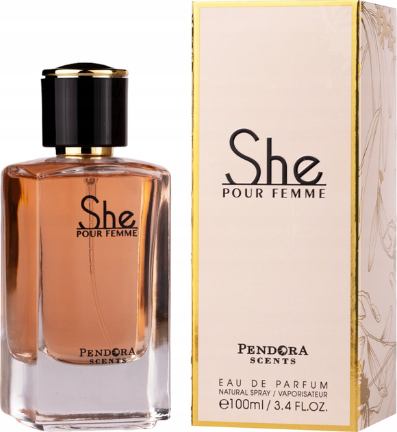 Парфумована вода для жінок Paris Corner Pendora Scents She 100 мл (6299098755402) - зображення 1