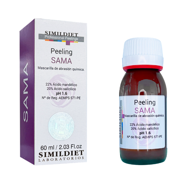Салицилово-миндальный пилинг Simildiet Sama Peeling, 60 мл - Фото 1 Салицилово-миндальный пилинг Simildiet Sama Peeling, 60 мл - изображение 1