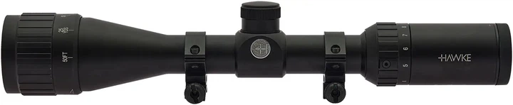Оптический прицел Hawke Fast Mount 3-9x40 AO сетка Mil Dot. Кольца на Ласточкин хвост - Фото 4 Оптический прицел Hawke Fast Mount 3-9x40 AO сетка Mil Dot. Кольца на Ласточкин хвост - изображение 4