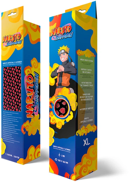 Игровая поверхность Naruto Shippuden Akatsuki Clouds XL