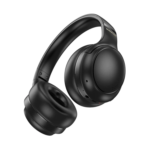 Беспроводные Bluetooth наушники с микрофоном BOROFONE BO29 BT5.4. 200mAh, AUX, до 22 часов работы Black - изображение 5