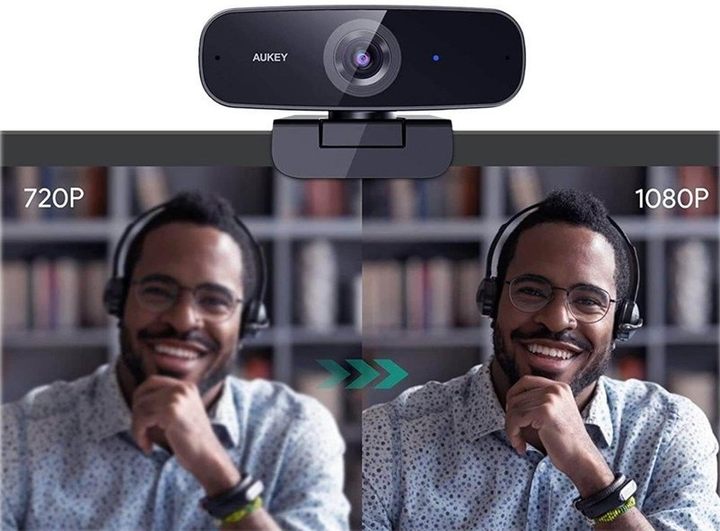 Веб-камера AUKEY PC-W3 Full HD (0850018950916) - зображення 5