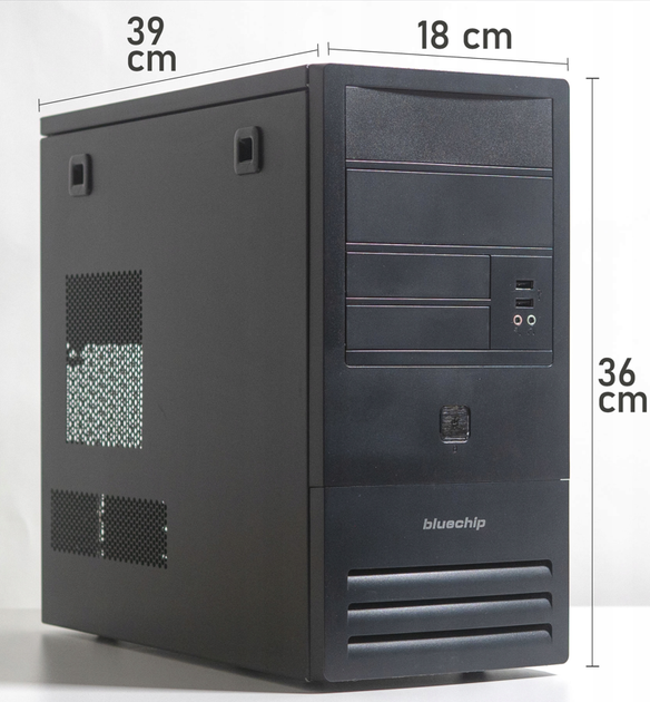 Корпус для ПК mATX BLUECHIP Midi Tower 2xUSB 2.0 бу - Б/У - Фото 1 Корпус для ПК mATX BLUECHIP Midi Tower 2xUSB 2.0 бу - Б/У - изображение 1