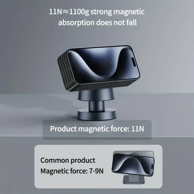 Беспроводная зарядка 4 в 1 15W Strong Magnet | Магнитная станция для iPhone, Apple Watch, AirPods | LED ночник | Черная - изображение 5