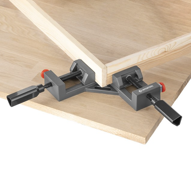 Струбцина кутова Intertool 75мм x 90° зовнішня (HT-6042) - Фото 2 Струбцина кутова Intertool 75мм x 90° зовнішня (HT-6042) - зображення 2