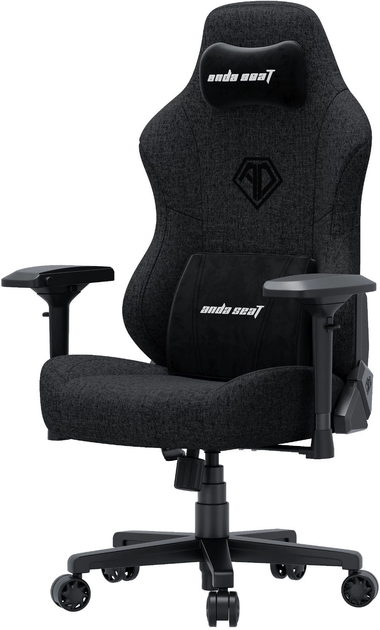 Fotel gamingowy Anda Seat Phantom 3 Pro Size L Fabric Dark Grey (6977890865726) - obraz 7