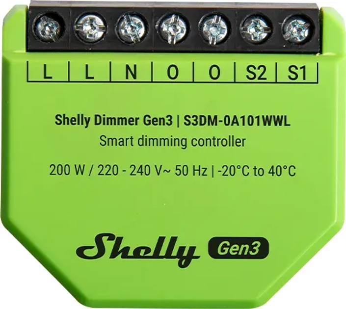 Ściemniacz Shelly Dimmer Gen3 (Shelly_Dimmer_Gen3) - obraz 3