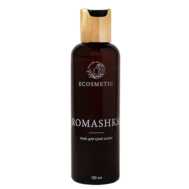 Увлажняющий тоник для лица для сухой и чувствительной кожи "ROMASHKA" с гиалуроновой и молочной кислотой, мочевиной, глицерином и натуральными экстрактами для восстановления pH-кожи, смягчающего и успокаивающего эффекта, без спирта 100 мл (112497) - Фото 1 Увлажняющий тоник для лица для сухой и чувствительной кожи "ROMASHKA" с гиалуроновой и молочной кислотой, мочевиной, глицерином и натуральными экстрактами для восстановления pH-кожи, смягчающего и успокаивающего эффекта, без спирта 100 мл (112497) - изображение 1