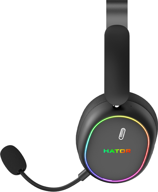 Słuchawki Hator Phoenix 2 Wireless Black (ESH40) - obraz 3