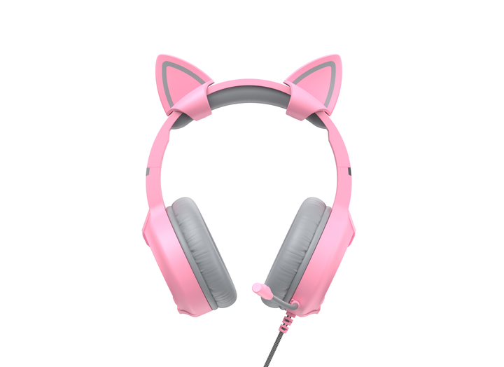 Навушники Havit HV-H2233D Cat Pink - зображення 3