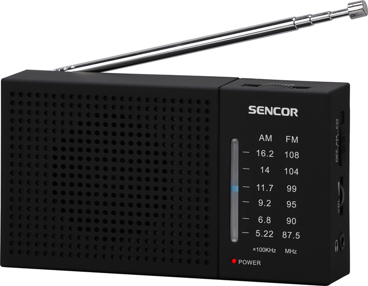Radioodbiornik Sencor SRD 1800 Black (35053031) - obraz 1