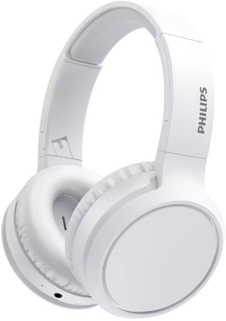 Słuchawki Philips TAH5205WT On-ear Mic Wireless White - obraz 1