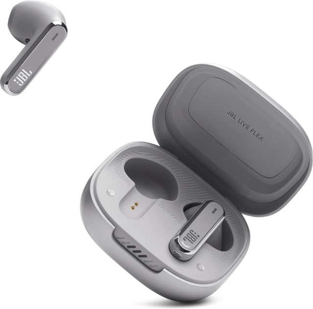 Słuchawki JBL Live Flex Silver (JBLLIVEFLEXSVR) - obraz 10