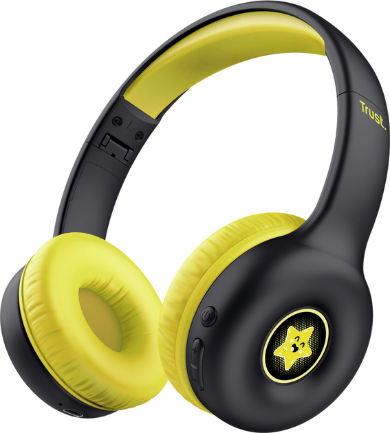 Słuchawki Trust Nouna Kids Wireless Black (TR25405) - obraz 1