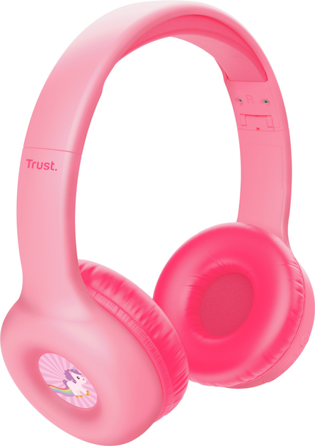 Słuchawki Trust Nouna Kids Wireless Pink (TR25274) - obraz 2