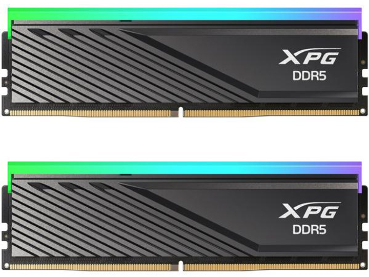 Pamięć RAM ADATA DDR5-6000 49152MB PC5-48000 (Kit of 2x24576) XPG Lancer Blade RGB Black (AX5U6000C3024G-DTLABRBK) - obraz 1